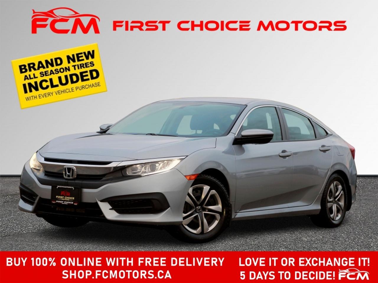 2017 Honda Civic LX ~AUTOMATIC, FULLY CERTIFIED WITH WARRANTY!!!!!~ Photo0
