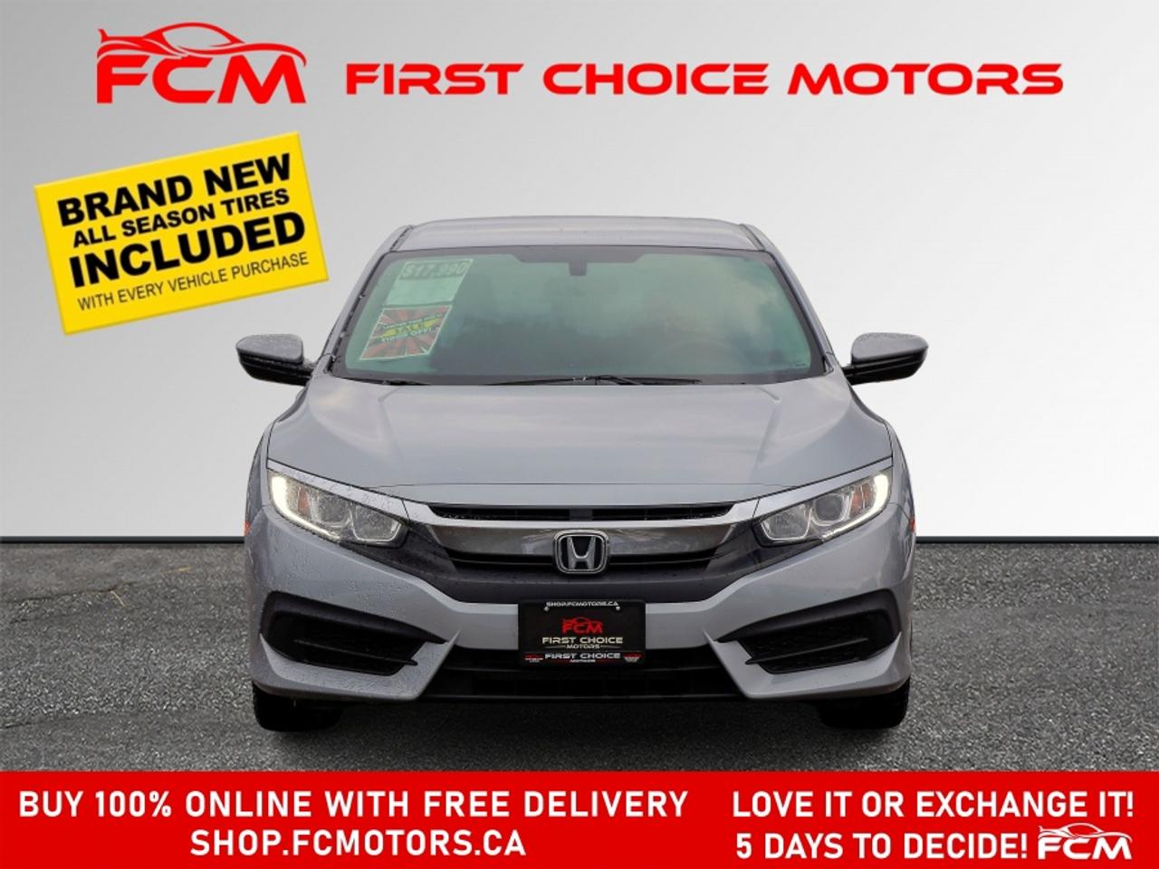 2017 Honda Civic LX ~AUTOMATIC, FULLY CERTIFIED WITH WARRANTY!!!!!~ Photo