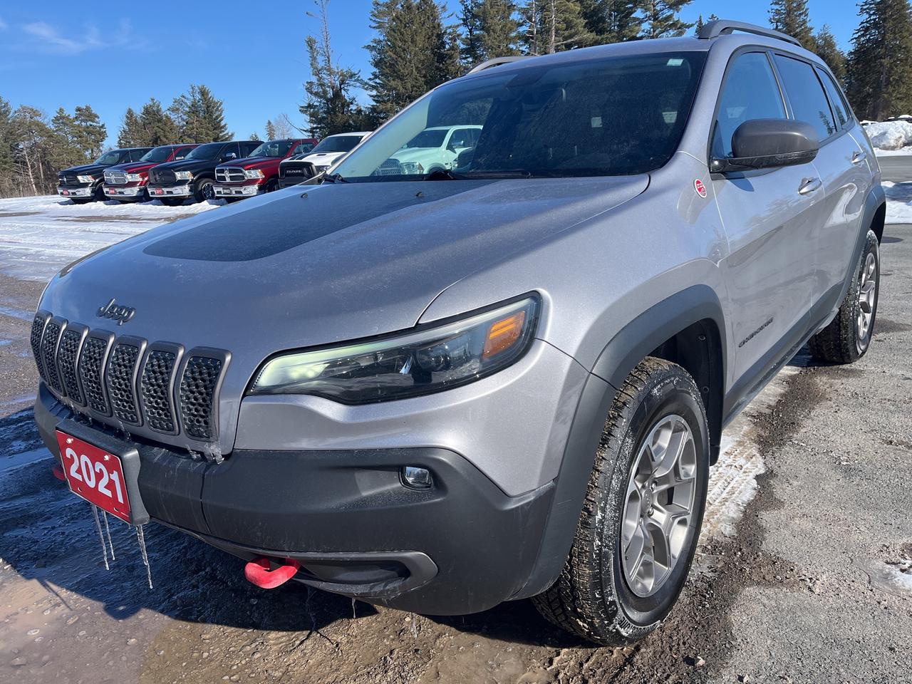 2021 Jeep Cherokee Trailhawk - Htd Leather/Wheel - Remote Start Photo0