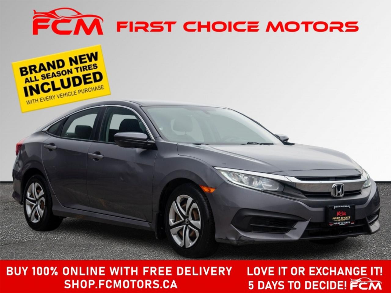 2017 Honda Civic LX ~AUTOMATIC, FULLY CERTIFIED WITH WARRANTY Photo