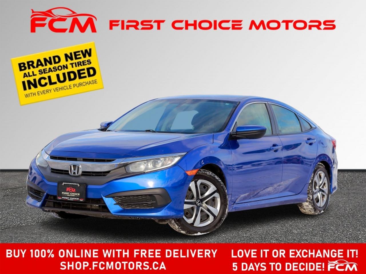 2016 Honda Civic LX ~MANUAL, FULLY CERTIFIED WITH WARRANTY!!!!~ Photo