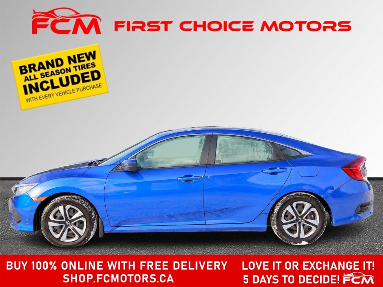 2016 Honda Civic LX ~MANUAL, FULLY CERTIFIED WITH WARRANTY!!!!~ Photo
