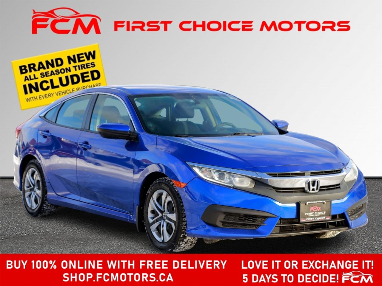 2016 Honda Civic LX ~MANUAL, FULLY CERTIFIED WITH WARRANTY!!!!~ Photo