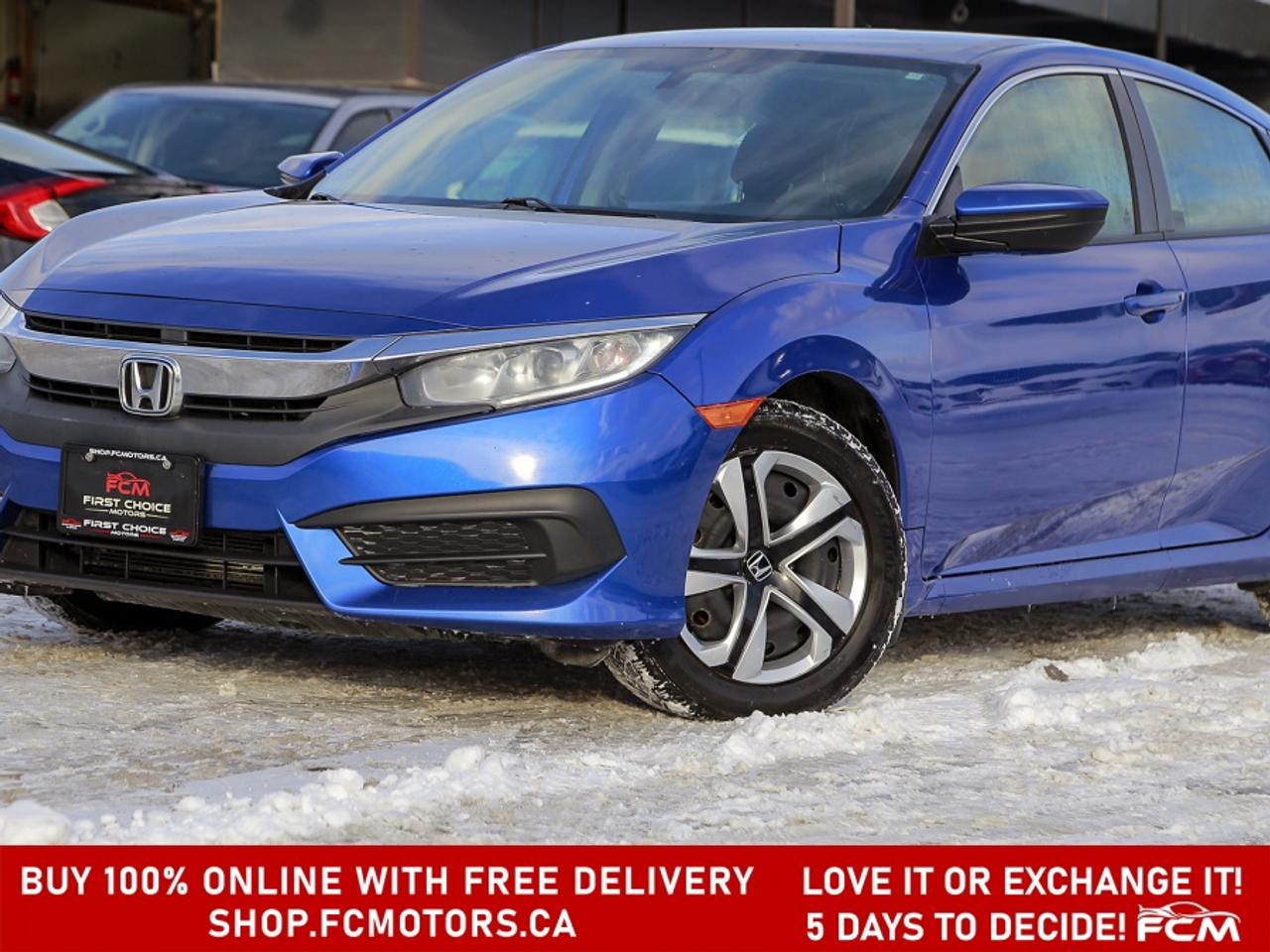 2016 Honda Civic LX ~MANUAL, FULLY CERTIFIED WITH WARRANTY!!!!~ Photo