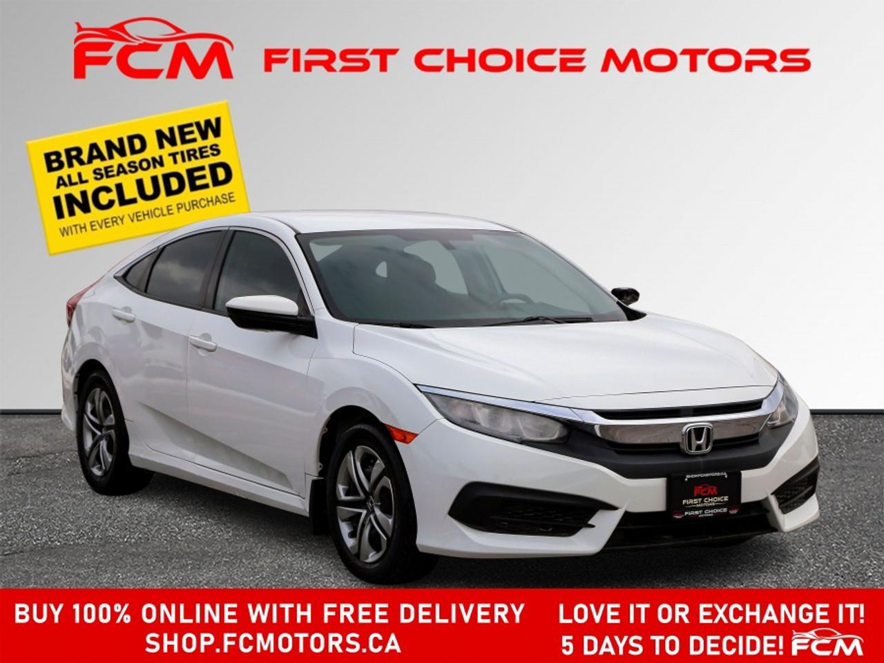2017 Honda Civic LX ~MANUAL, FULLY CERTIFIED WITH WARRANTY!!!!~ Photo