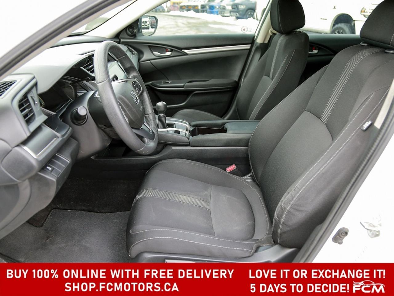 2017 Honda Civic LX ~MANUAL, FULLY CERTIFIED WITH WARRANTY!!!!~ Photo