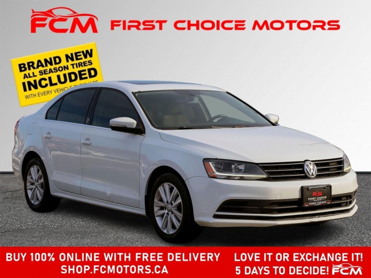 2017 Volkswagen Jetta WOLFSBURG ~AUTOMATIC, FULLY CERTIFIED WITH WARRANT Photo