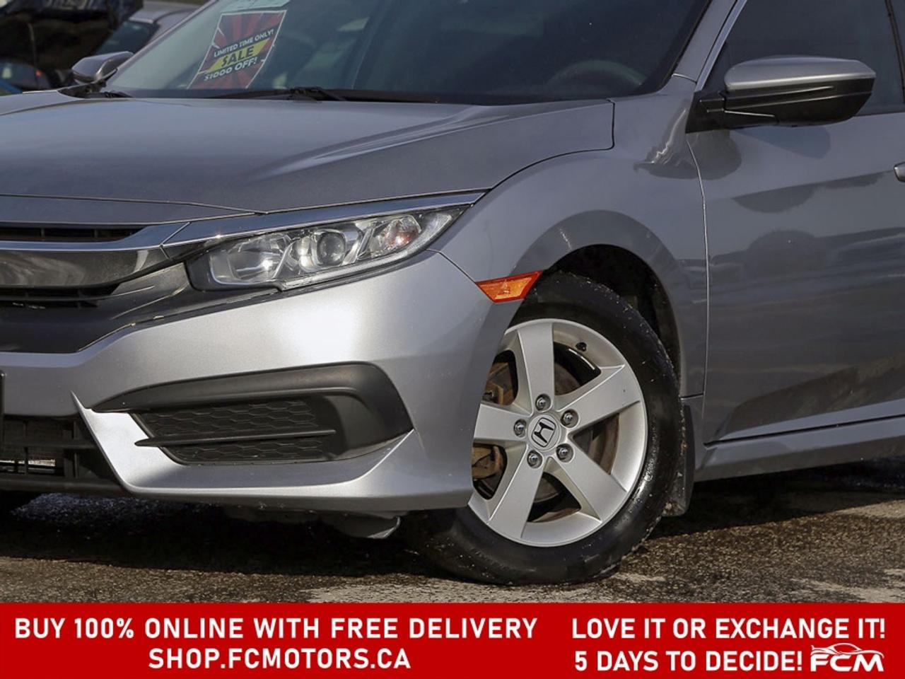 2018 Honda Civic LX ~AUTOMATIC, FULLY CERTIFIED WITH WARRANTY!!!!~ Photo