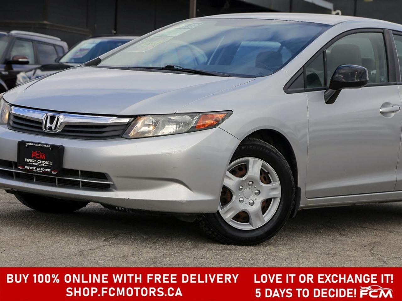 2012 Honda Civic LX ~AUTOMATIC, FULLY CERTIFIED WITH WARRANTY!!!!~ Photo