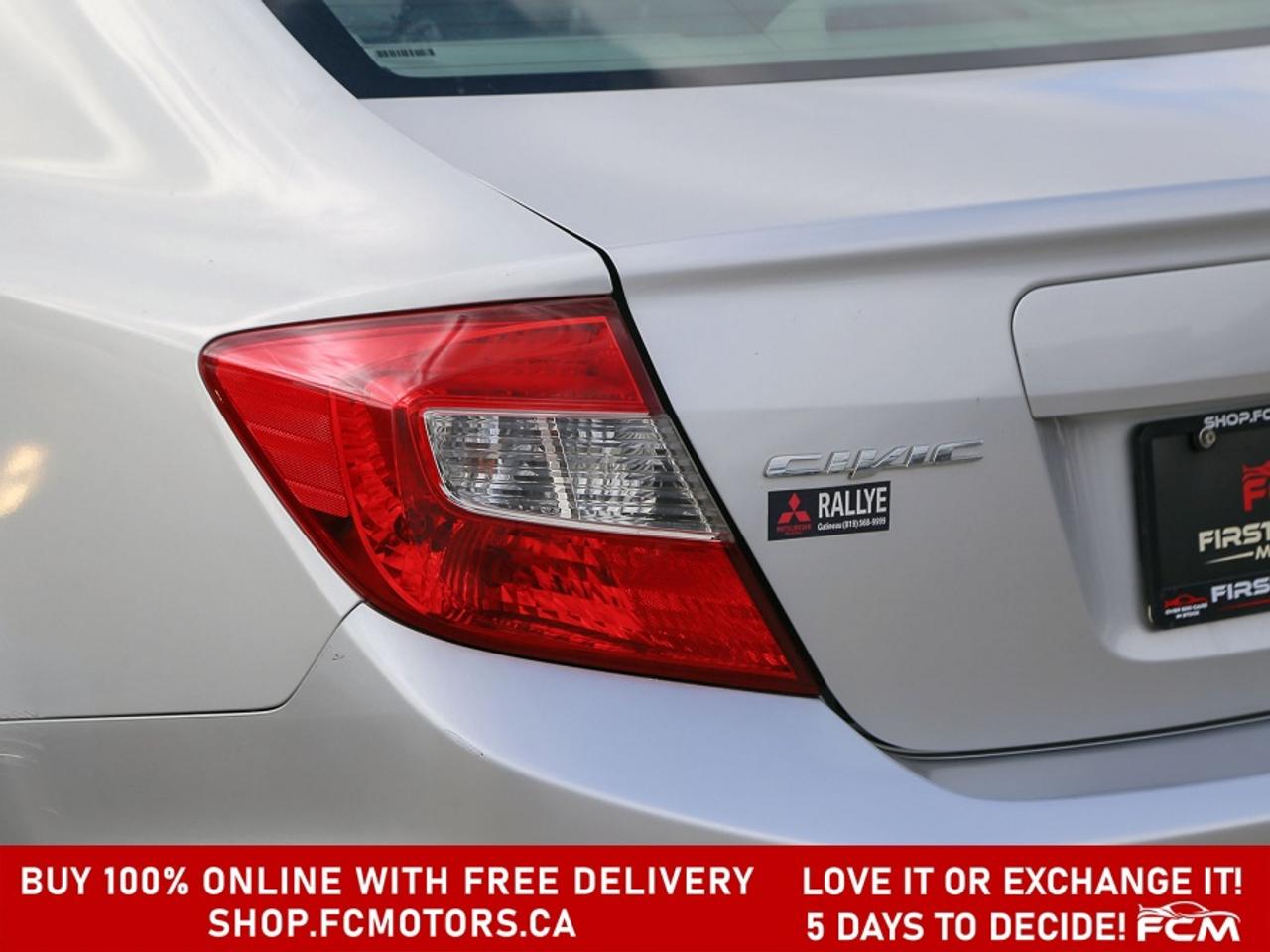 2012 Honda Civic LX ~AUTOMATIC, FULLY CERTIFIED WITH WARRANTY!!!!~ Photo