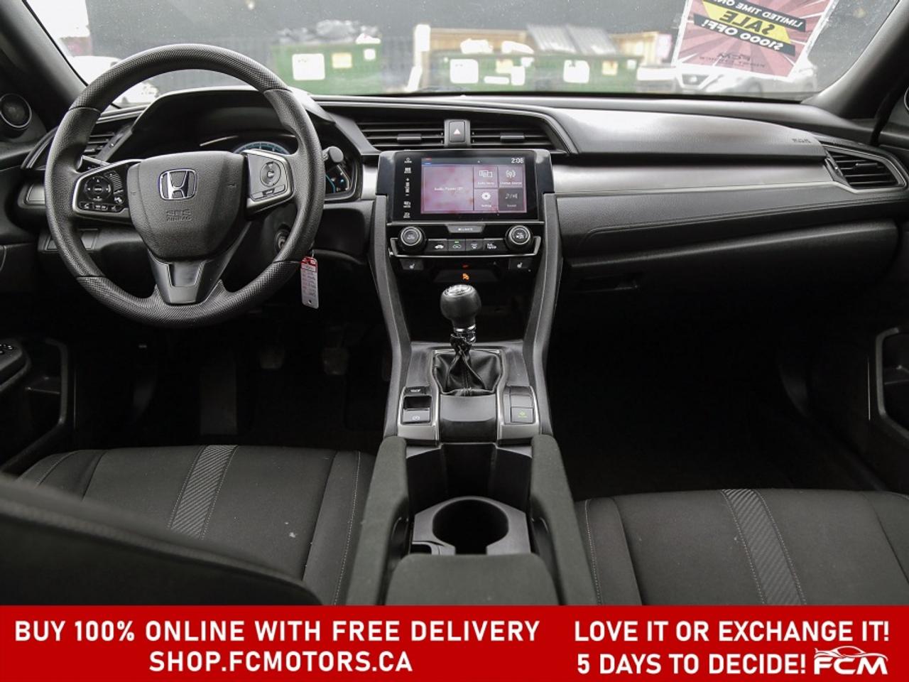 2018 Honda Civic LX ~MANUAL, FULLY CERTIFIED WITH WARRANTY!!!!~ Photo