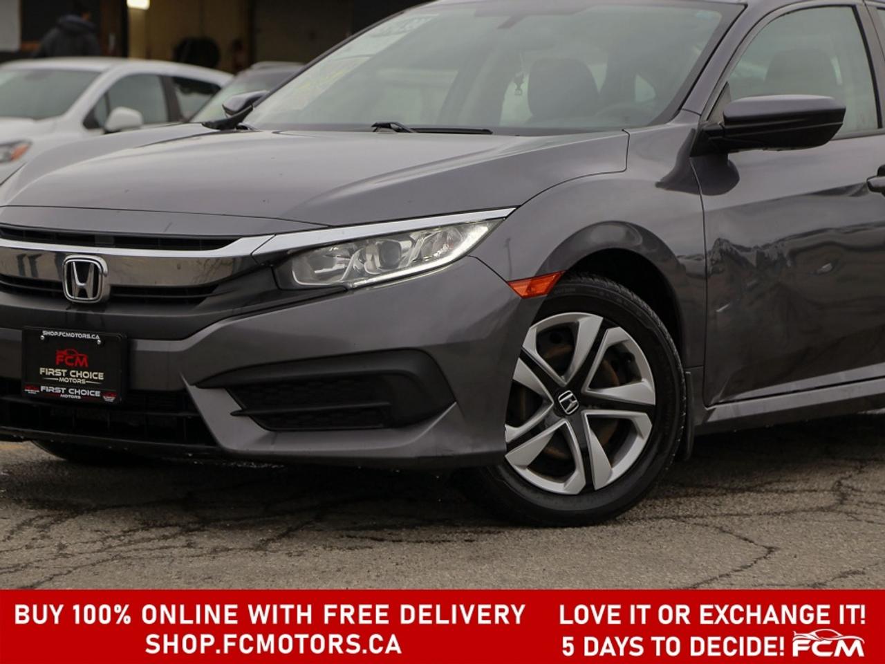2018 Honda Civic LX ~AUTOMATIC, FULLY CERTIFIED WITH WARRANTY!!!!~ Photo