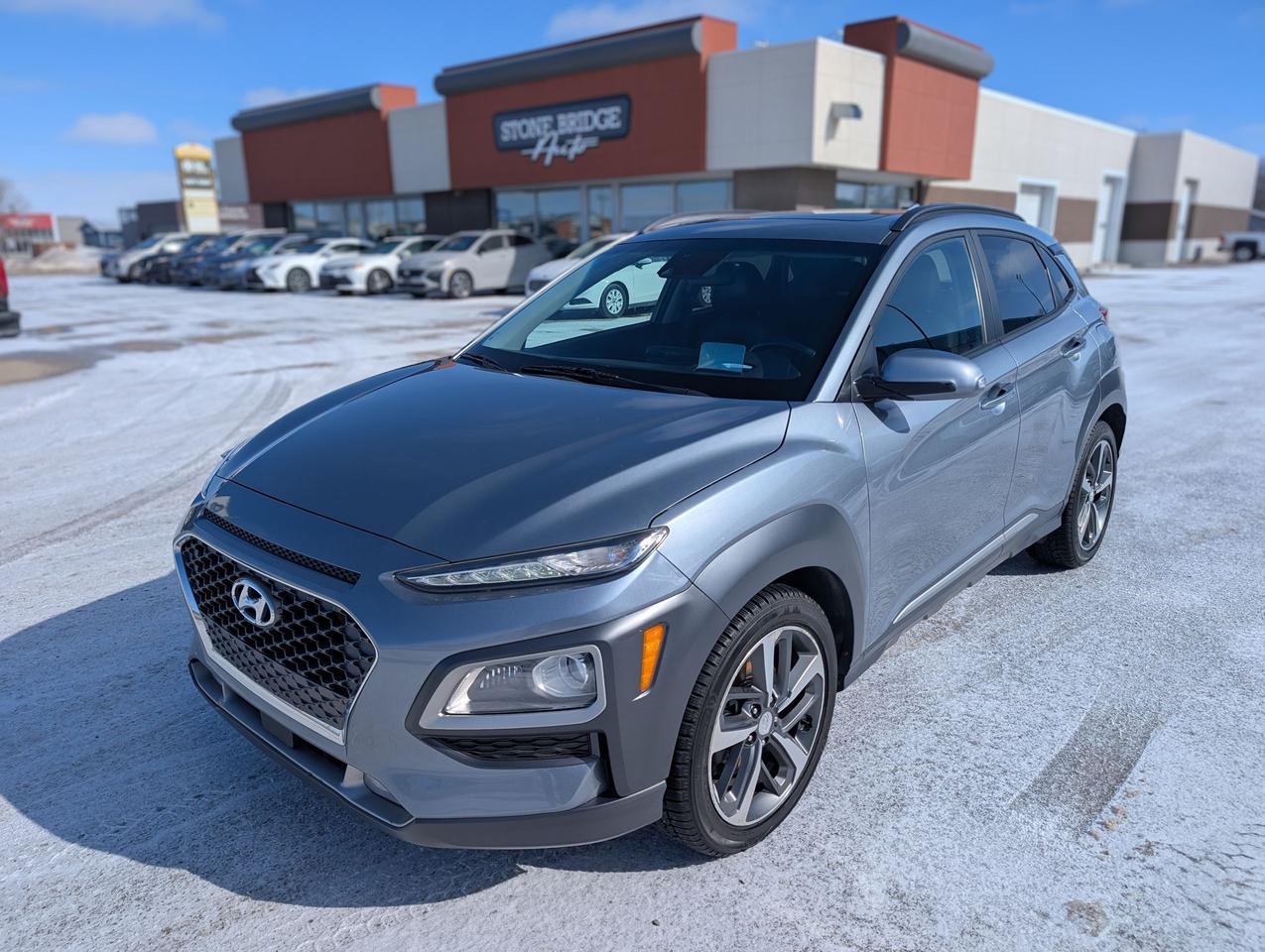 <p dir=ltr>Finance this vehicle! Apply at stonebridgeauto.com</p><p>&nbsp;</p><p dir=ltr>2019 Hyundai Kona 1.6L 4 Cylinder AWD. 152,500km Clean title and safetied.&nbsp;</p><p dir=ltr>Blindspot monitoring&nbsp;</p><p dir=ltr>Keyless entry</p><p dir=ltr>Power driver seat</p><p dir=ltr>Heated front seats</p><p dir=ltr>Heated steering</p><p dir=ltr>Backup camera</p><p dir=ltr>Sunroof&nbsp;</p><p dir=ltr>All wheel drive</p><p>&nbsp;</p><p dir=ltr>We take trades! Vehicle is for sale in Steinbach by STONE BRIDGE AUTO INC. Dealer #5000 we are a small business focused on customer satisfaction. Text or call before coming to view and ask for sales.</p>