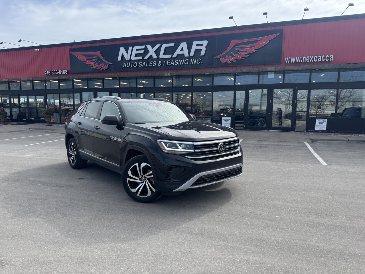 2022 Volkswagen Atlas HIGHLINE AWD LEATHER PAN/ROOF NAV B/SPOT CAMERA