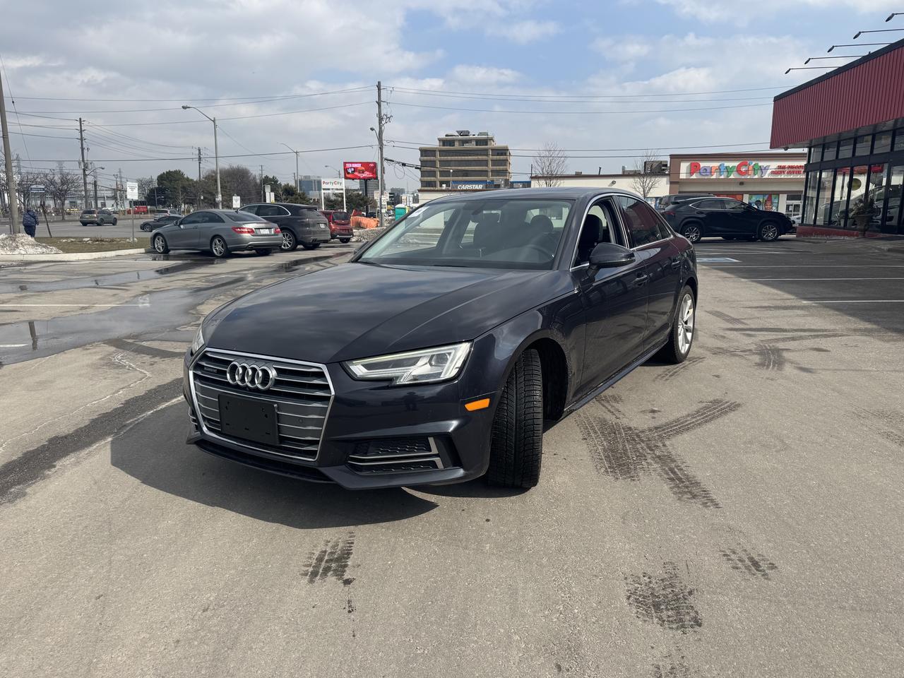 2018 Audi A4 PROGRESSIV AWD LEATHER P/SUNROOF P/START CAMERA Photo2