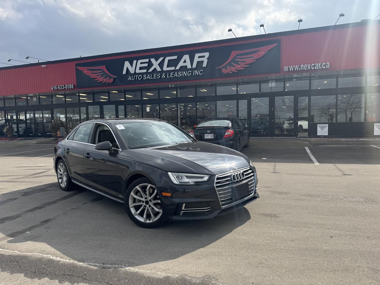 2018 Audi A4 PROGRESSIV AWD LEATHER P/SUNROOF P/START CAMERA