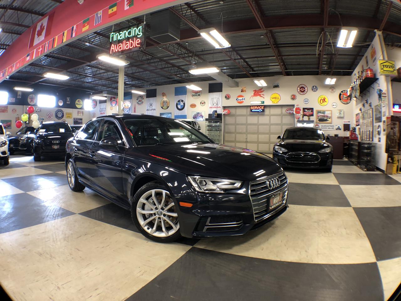 2018 Audi A4 PROGRESSIV AWD LEATHER P/SUNROOF P/START CAMERA