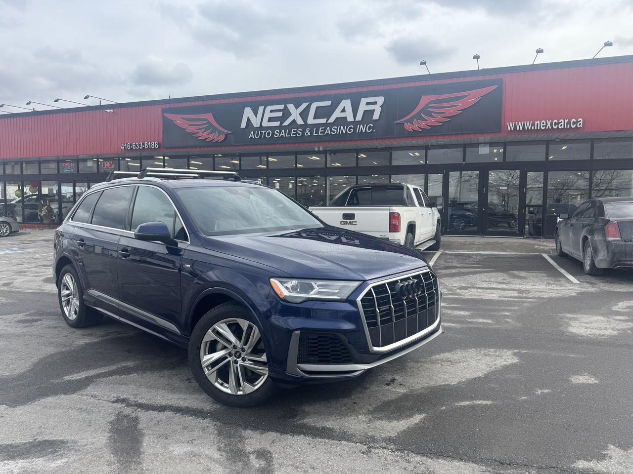 2021 Audi Q7 KOMFORT AWD 7 PASS NAV LEATHER PAN/ROOF B/SPOT CAM