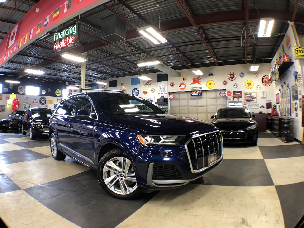 2021 Audi Q7 KOMFORT AWD 7 PASS NAV LEATHER PAN/ROOF B/SPOT CAM