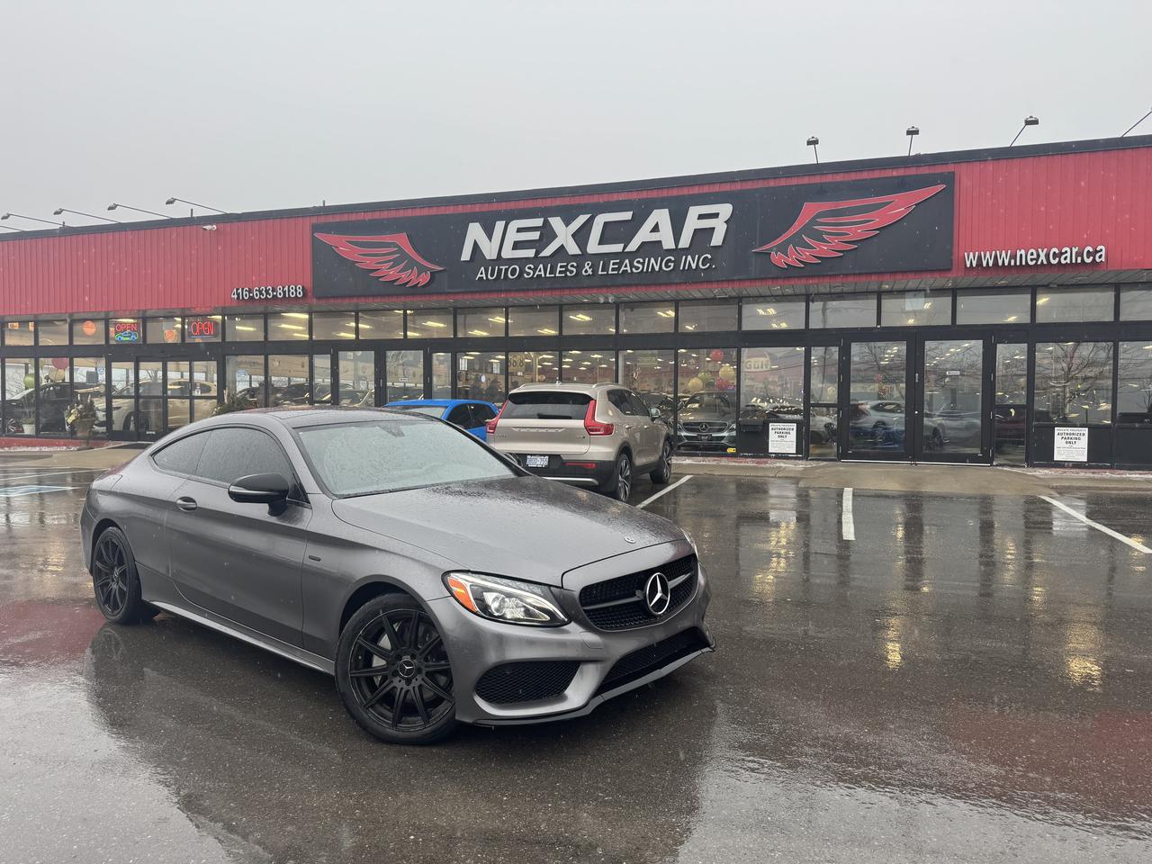 2018 Mercedes-Benz C-Class C 300 COUPE NIGHT/ED 4MATIC LEATHER PAN/ROOF NAVI