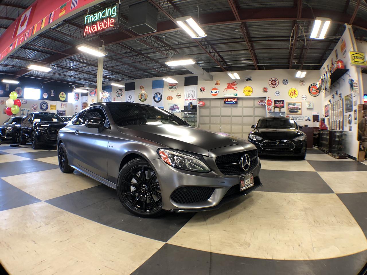 2018 Mercedes-Benz C-Class C 300 COUPE NIGHT/ED 4MATIC LEATHER PAN/ROOF NAVI