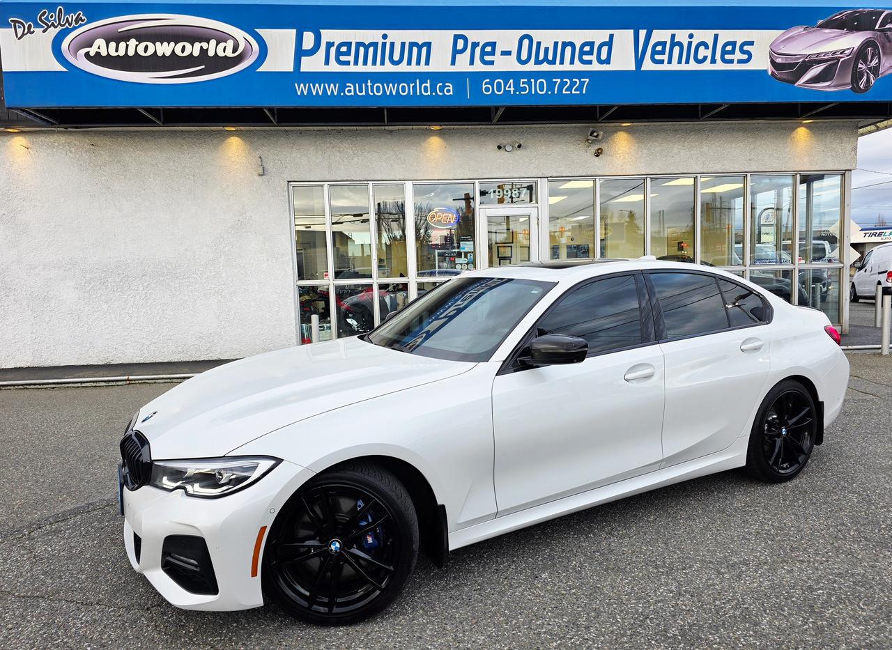 <div>Experience the ultimate fusion of performance and elegance with this exceptionally maintained,&nbsp;<strong>local no-accident</strong>&nbsp;2020 BMW 3 Series 330i xDrive Sedan.</div><div>&nbsp;</div><div>Exquisite Aesthetic & Interior</div><div>This 330i xDrive is finished in the stunning&nbsp;<strong>Mineralwei&szlig; (Mineral White) Metallic</strong>, a sophisticated pearlescent white that offers a richer shimmer than standard flat paints. The exterior is perfectly complemented by the&nbsp;<strong>Individual High-gloss Satin Chrome</strong>&nbsp;trim and aggressive&nbsp;<strong>M Aerodynamics Package</strong>.</div><ul><li><strong>Seating</strong>: Retreat into a cabin featuring&nbsp;<strong>Leder Vernasca Schwarz</strong>&nbsp;(Black) leather with&nbsp;<strong>Naht Grau</strong>&nbsp;(Grey) contrast stitching.</li><li><strong>Comfort</strong>: Equipped with&nbsp;<strong>Heated Sport Seats</strong>&nbsp;featuring&nbsp;<strong>Lumbar Support</strong>&nbsp;and memory settings, alongside a&nbsp;<strong>Heated M Leather Steering Wheel</strong>&nbsp;for cold-climate comfort.</li><li><strong>Atmosphere</strong>: A&nbsp;<strong>Glass Electric Roof</strong>&nbsp;and customizable&nbsp;<strong>Ambient Lighting</strong>&nbsp;create an inviting, open-air cabin feel.</li></ul><div>&nbsp;</div><div>Dynamic Performance</div><div>Built for those who demand engagement, this model features the renowned&nbsp;<strong>M Sport Package</strong>, delivering a more athletic profile and enhanced handling.</div><ul><li><strong>Handling</strong>: Features&nbsp;<strong>M Sport Suspension</strong>,&nbsp;<strong>Variable Sports Steering</strong>, and high-performance&nbsp;<strong>M Sport Brakes</strong>&nbsp;for precise control.</li><li><strong>Wheels</strong>: Stance is defined by&nbsp;<strong>19 Light Alloy Double-Spoke Style 791M</strong>&nbsp;wheels.</li><li><strong>Drivetrain</strong>: Powered by a 2.0L TwinPower Turbo engine producing&nbsp;<strong>255 hp</strong>&nbsp;and&nbsp;<strong>295 lb-ft of torque</strong>, paired with a&nbsp;<strong>Sport Automatic Transmission</strong>&nbsp;and BMW&rsquo;s intelligent&nbsp;<strong>xDrive all-wheel-drive</strong>&nbsp;system.</li></ul><div>&nbsp;</div><div>Advanced Technology & Safety</div><div>Navigate every journey with confidence using a suite of premium driver assistance and multimedia features.</div><ul><li><strong>Audio & Tech</strong>: Immerse yourself in the&nbsp;<strong>Harman/Kardon Surround Sound System</strong>&nbsp;and stay connected via the&nbsp;<strong>Connected Package Professional</strong>.</li><li><strong>Driver Assistance</strong>: Includes&nbsp;<strong>Driving Assistant</strong>,&nbsp;<strong>Active Guard</strong>, and&nbsp;<strong>Cruise Control with Braking Function</strong>.</li><li><strong>Parking</strong>: The&nbsp;<strong>Parking Assistant Plus</strong>&nbsp;system makes urban maneuvers effortless with advanced camera and sensor support.</li><li><strong>Convenience</strong>: Enjoy&nbsp;<strong>Comfort Access</strong>,&nbsp;<strong>Automatic Tailgate Operation</strong>, and high-range&nbsp;<strong>LED Headlights</strong>&nbsp;with integrated LED fog lights.</li></ul><p>&nbsp;</p><p>&nbsp;</p><p>Starting Nov 15 2025 Autoworld Will Not Be Charging Any Documentation fees</p><p>All Prices Are Plus Applicable Sales Taxes</p><p>&nbsp;</p><p>Please Contact Dealer For Warranty Details*** Extended Warranty Available.</p><p>&nbsp;</p><p>For More Details Visit http://Autoworld.ca/</p><p>&nbsp;</p><p>Contact @Autoworld 604-510-7227</p><p>19987 Fraser Highway</p><p>Langley BC</p><p>V3A 4E2</p><p>&nbsp;</p><p>VSA : 31259</p><p>&nbsp;</p>