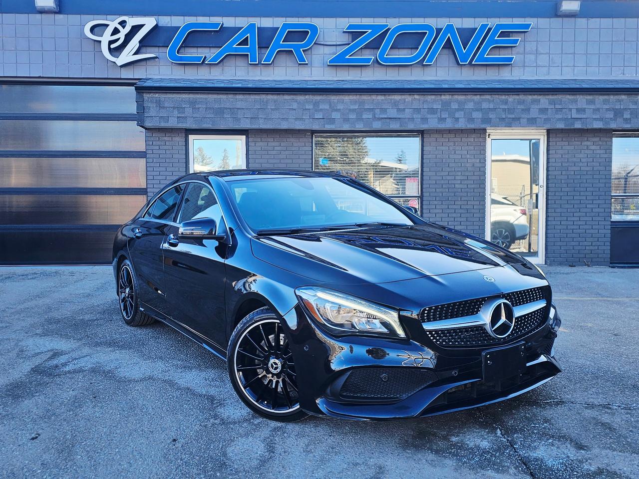 <p>Looking for a sleek, sporty ride that&rsquo;s ready for any Canadian road condition? Feast your eyes on this stunning 2018 Mercedes-Benz CLA 250 4MATIC Coupe, now available at Car Zone! This head-turning black beauty is more than just a car; its a statement. With its iconic Mercedes-Benz styling and a powerful yet efficient engine, you&rsquo;ll experience a driving experience that&rsquo;s both exhilarating and refined. The CLA 250 4MATIC is the perfect blend of luxury, performance, and practicality, making it ideal for navigating city streets or cruising along the open highway.</p><p>Step inside and be enveloped in a world of premium comfort. The CLA 250 4MATIC boasts a sophisticated black interior, designed to elevate your everyday drive. From the carefully crafted details to the intuitive technology, every element is meticulously considered to enhance your driving pleasure. With its all-wheel-drive system, you can confidently tackle challenging weather conditions. This car is ready to provide you with a driving experience unlike any other.</p><p>Here are five features that make this CLA 250 4MATIC Coupe truly special:</p><ul><li><strong>Turbocharged Powerhouse:</strong> Experience the thrill of a responsive 2L I4 Turbo engine that delivers impressive performance.</li><li><strong>4MATIC All-Wheel Drive:</strong> Conquer any road with confidence, thanks to Mercedes-Benzs legendary all-wheel-drive system.</li><li><strong>Sleek Coupe Design:</strong> Turn heads wherever you go with the CLAs dynamic and eye-catching coupe silhouette.</li><li><strong>Premium Interior:</strong> Sink into the comfort of a luxurious black interior, designed for an unparalleled driving experience.</li><li><strong>Advanced Technology:</strong> Enjoy the latest in-car technology, seamlessly integrated to keep you connected and entertained on every journey.</li><li>&nbsp;</li></ul><p>Looking for Your Dream Car? Call Car Zone Today!</p><p>Thanks for viewing our Car Zone inventory. All of our vehicles come fully detailed with a Carfax and a mechanical fitness assessment. Drive this home today! Easy financing options. All credit welcome.<a href=http://www.carzonecalgary.com/financing/>&nbsp;</a><strong><a href=http://www.carzonecalgary.com/financing/>APPLY NOW</a>&nbsp;</strong>We even take trades. Same day approvals at&nbsp;<a href=http://www.carzonecalgary.com/><strong>CARZONECALGARY</strong></a> or visit us in person at 2036 36 Street SE Calgary for a hassle free test drive. Let our friendly team of experts book an appointment with you and show you the Car Zone difference! AMVIC licensed dealer.&nbsp;</p>