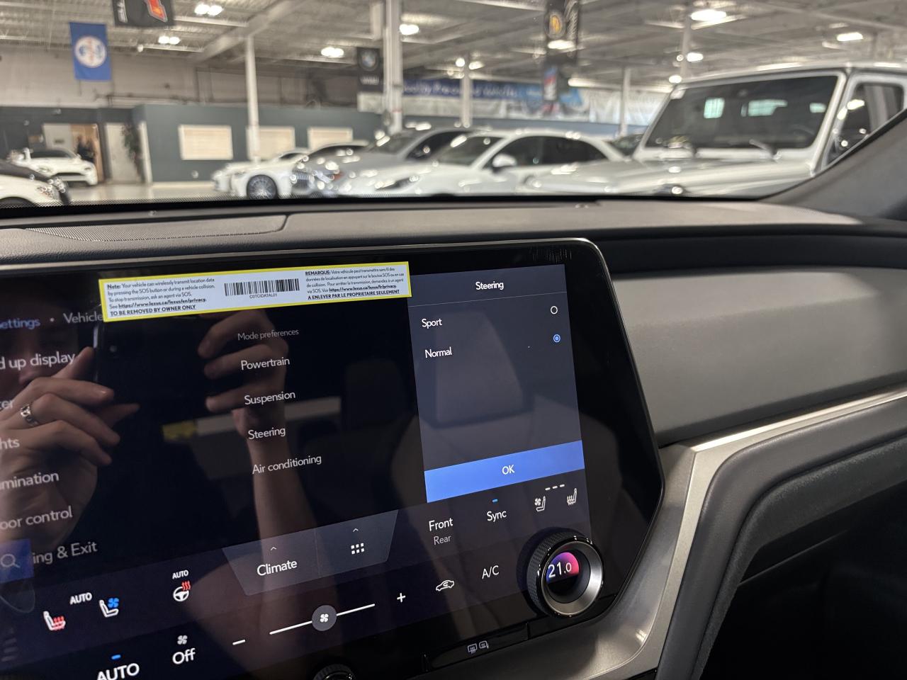 2025 Lexus TX TX 500h|TURBO|HYBRID|AWD|WHITELEATHER|SUEDE|HUD|++ Photo