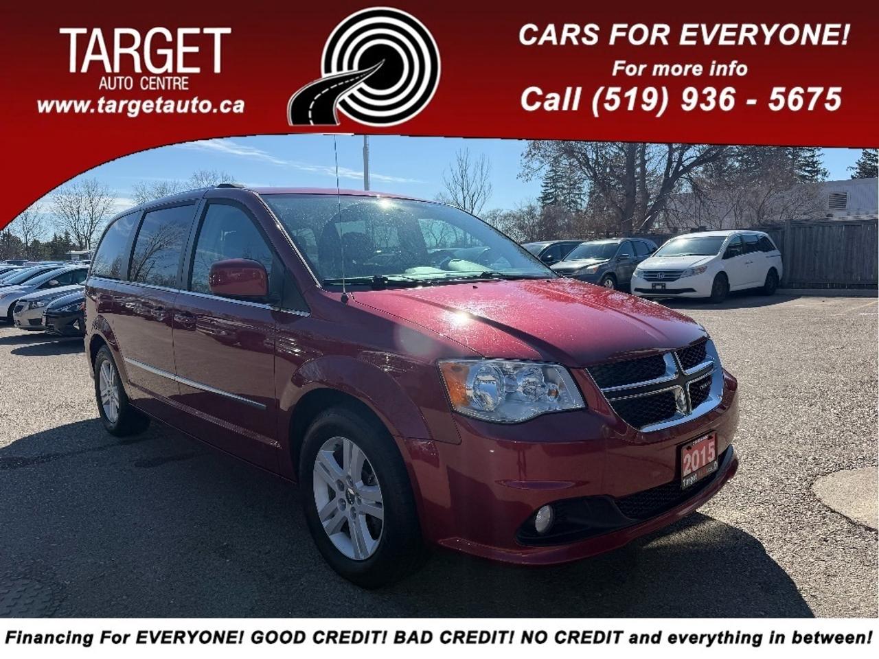 2015 Dodge Grand Caravan Crew Plus | Leather | Very Well Maintained !! - Photo #1