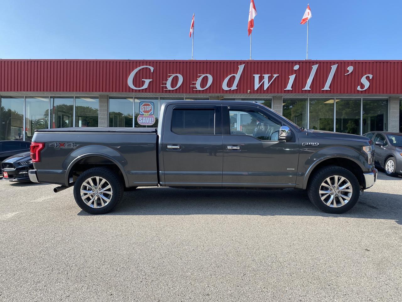 2016 Ford F-150 LARIAT, CLEAN CARFAX, HEATED/ COOLED LEATHER SEATS Photo