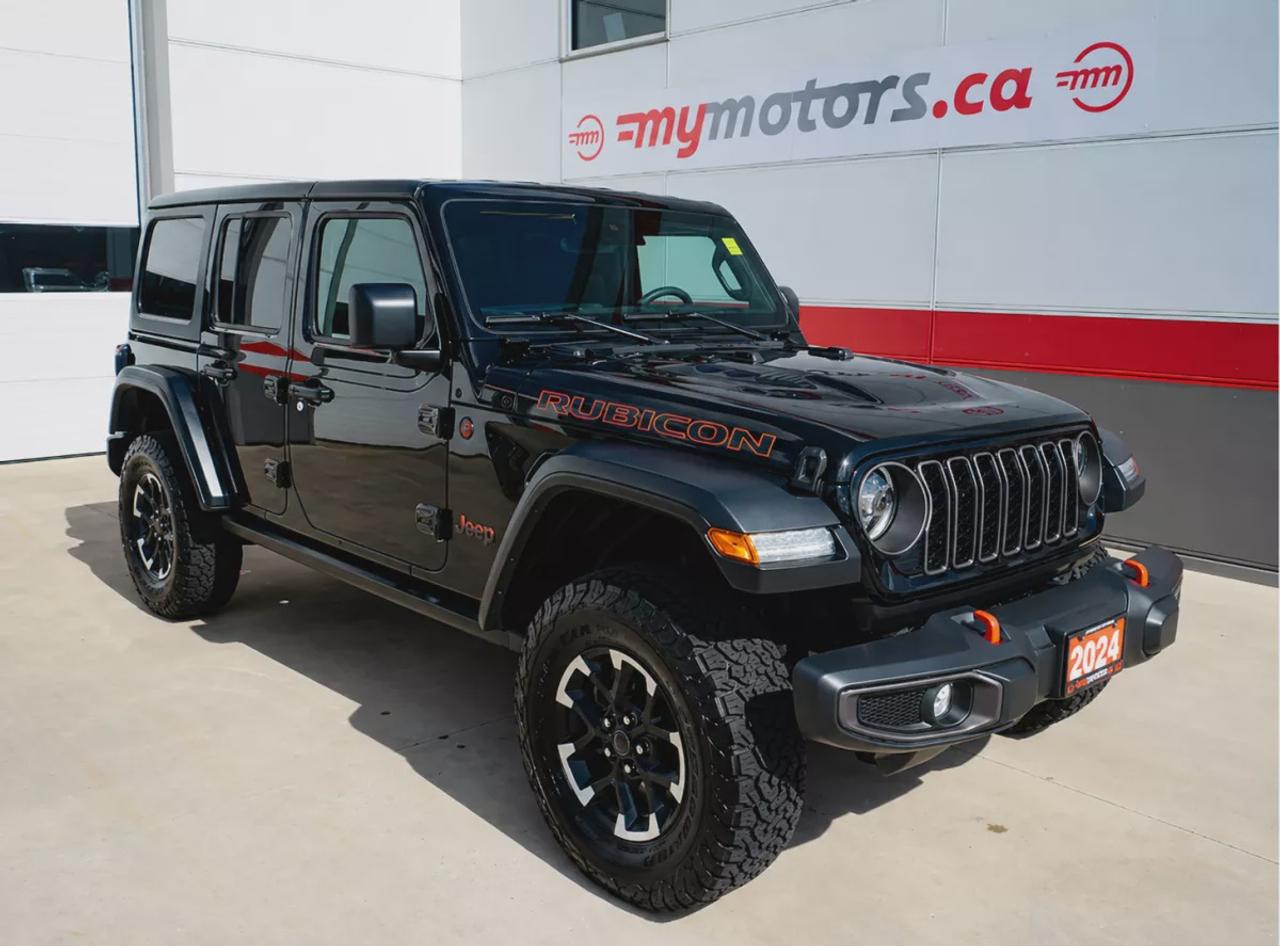 2024 Jeep Wrangler Rubicon  |  Low Km  |  One Owner  |  Clean Title | No Accidents  |  Safety Certified  |  4WD  |  Fog Lights  |  Hard Top  |  Alloy Rims  |  Navigation  | Photo0