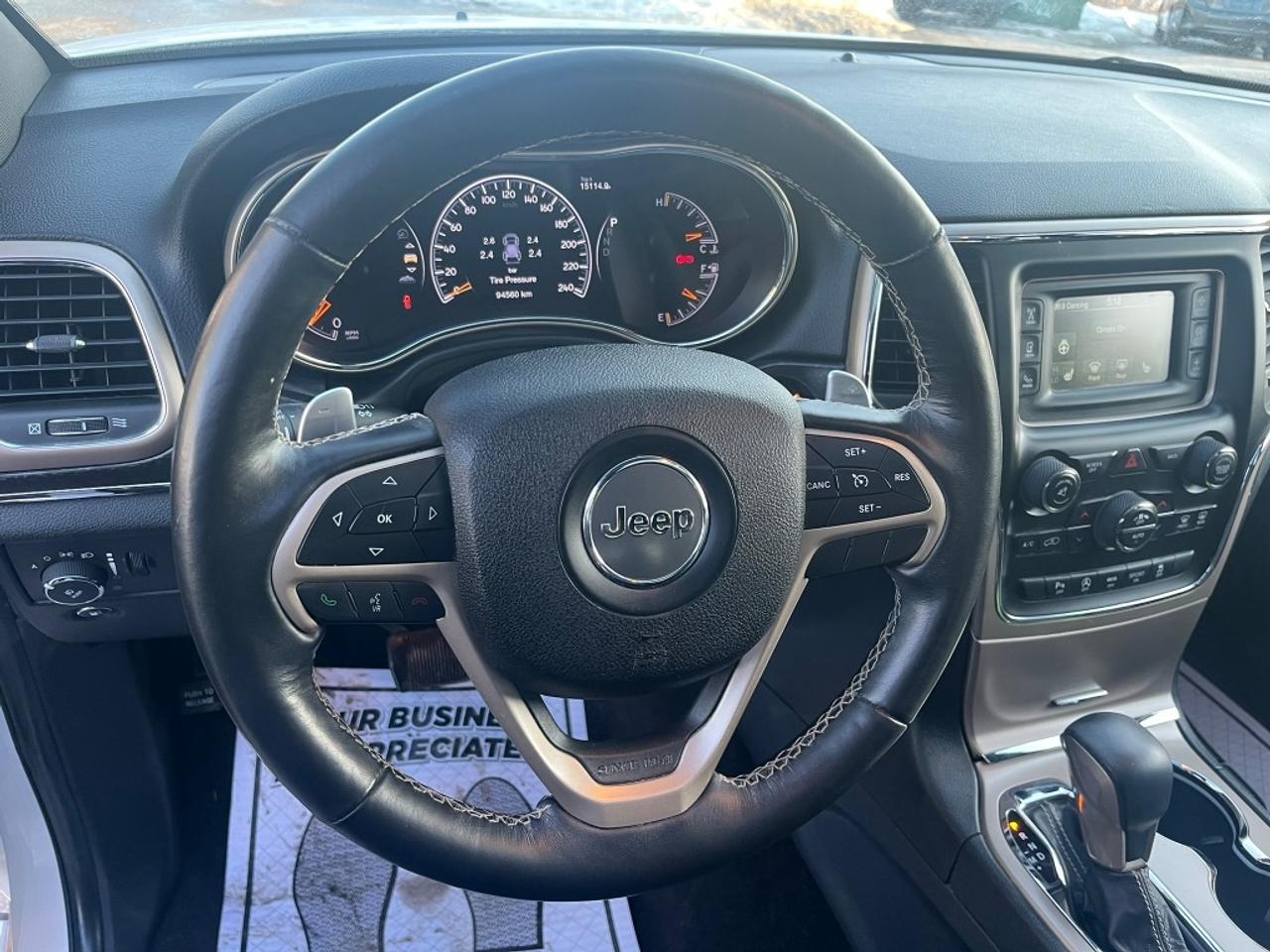 2016 Jeep Grand Cherokee Limited Certified Photo