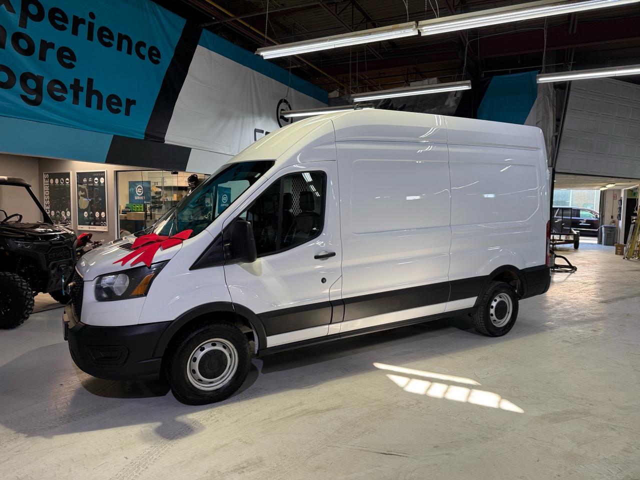 2022 Ford Transit Cargo Van T-250 148 HIGH ROOF   NO ACCIDENTS   WARRANTY SEPT Photo