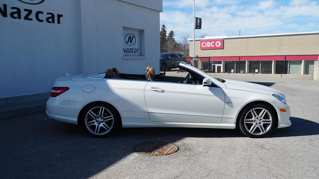 2012 Mercedes-Benz E-Class Cabriolet E350 AMG / PREMIUM / SPORT PKG NAV / CAM Photo