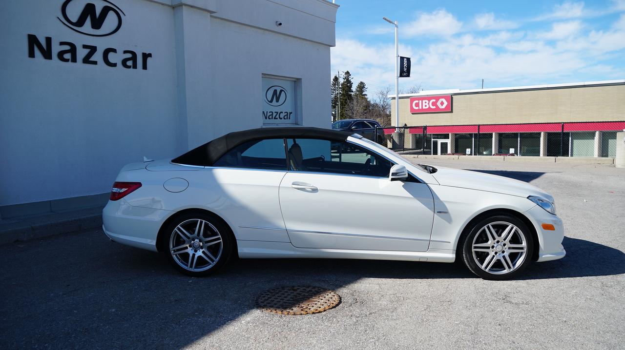 2012 Mercedes-Benz E-Class Cabriolet E350 AMG / PREMIUM / SPORT PKG NAV / CAM Photo