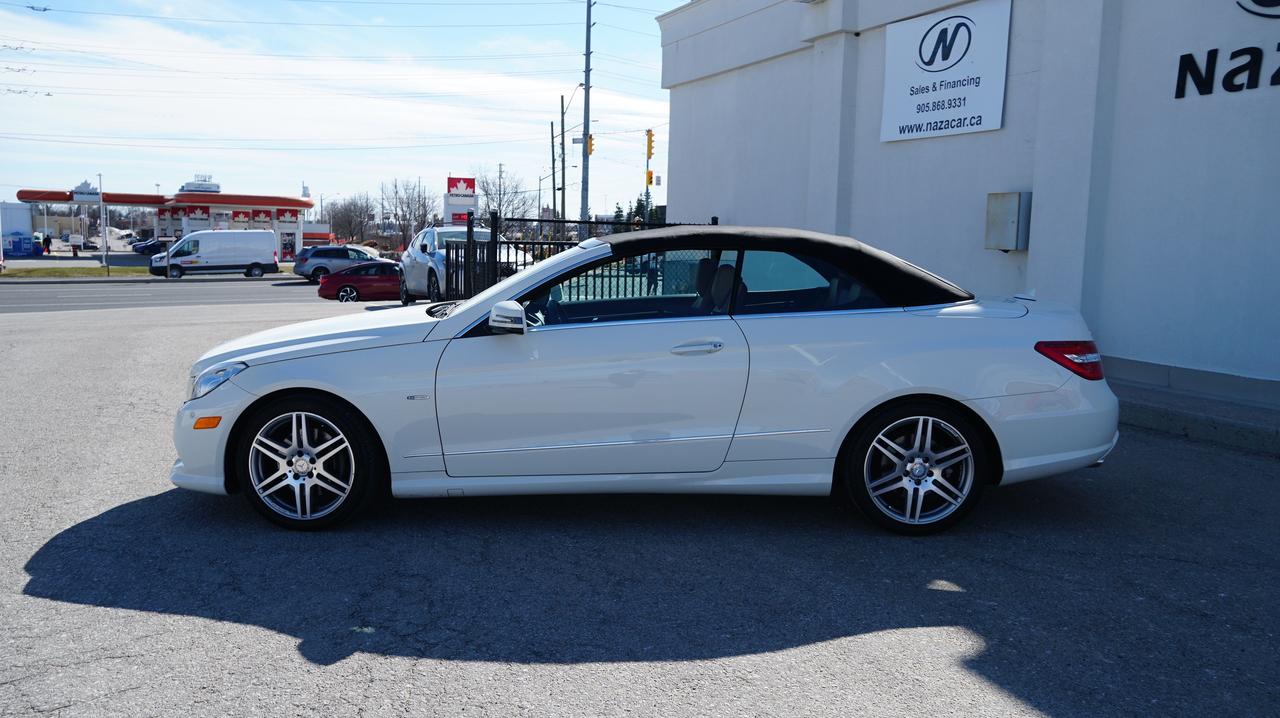 2012 Mercedes-Benz E-Class Cabriolet E350 AMG / PREMIUM / SPORT PKG NAV / CAM Photo4
