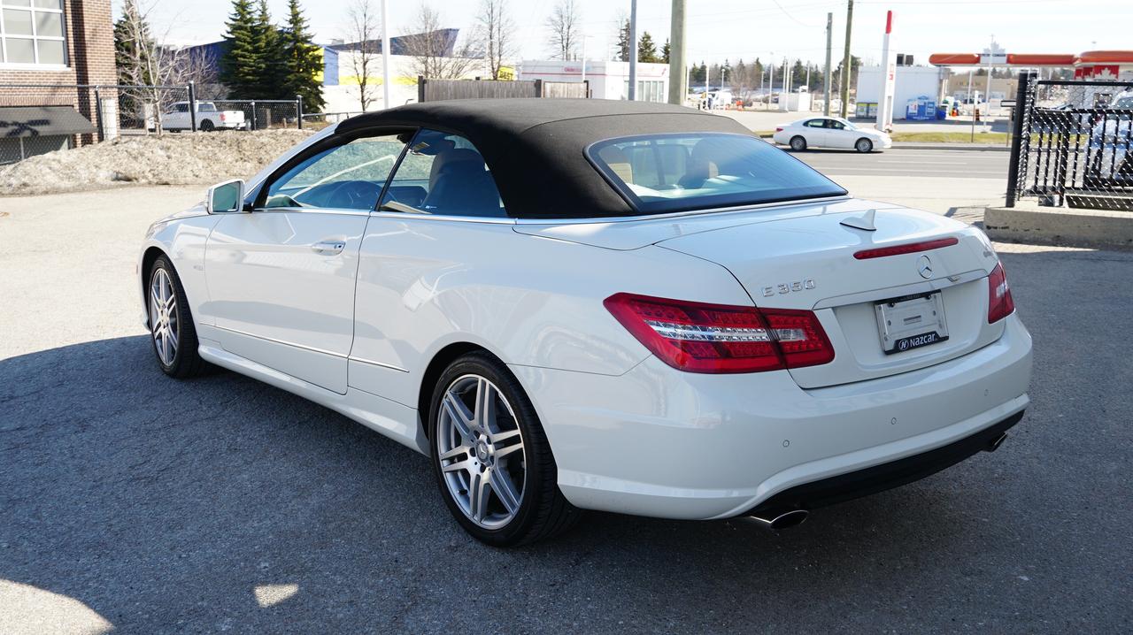 2012 Mercedes-Benz E-Class Cabriolet E350 AMG / PREMIUM / SPORT PKG NAV / CAM Photo