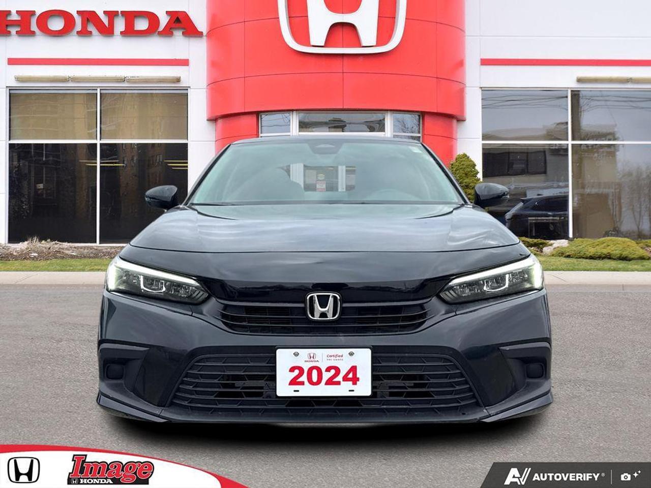2024 Honda Civic Sedan EX CVT   SUNROOF   NO CLAIMS   ONE OWNER   CARPLAY Photo