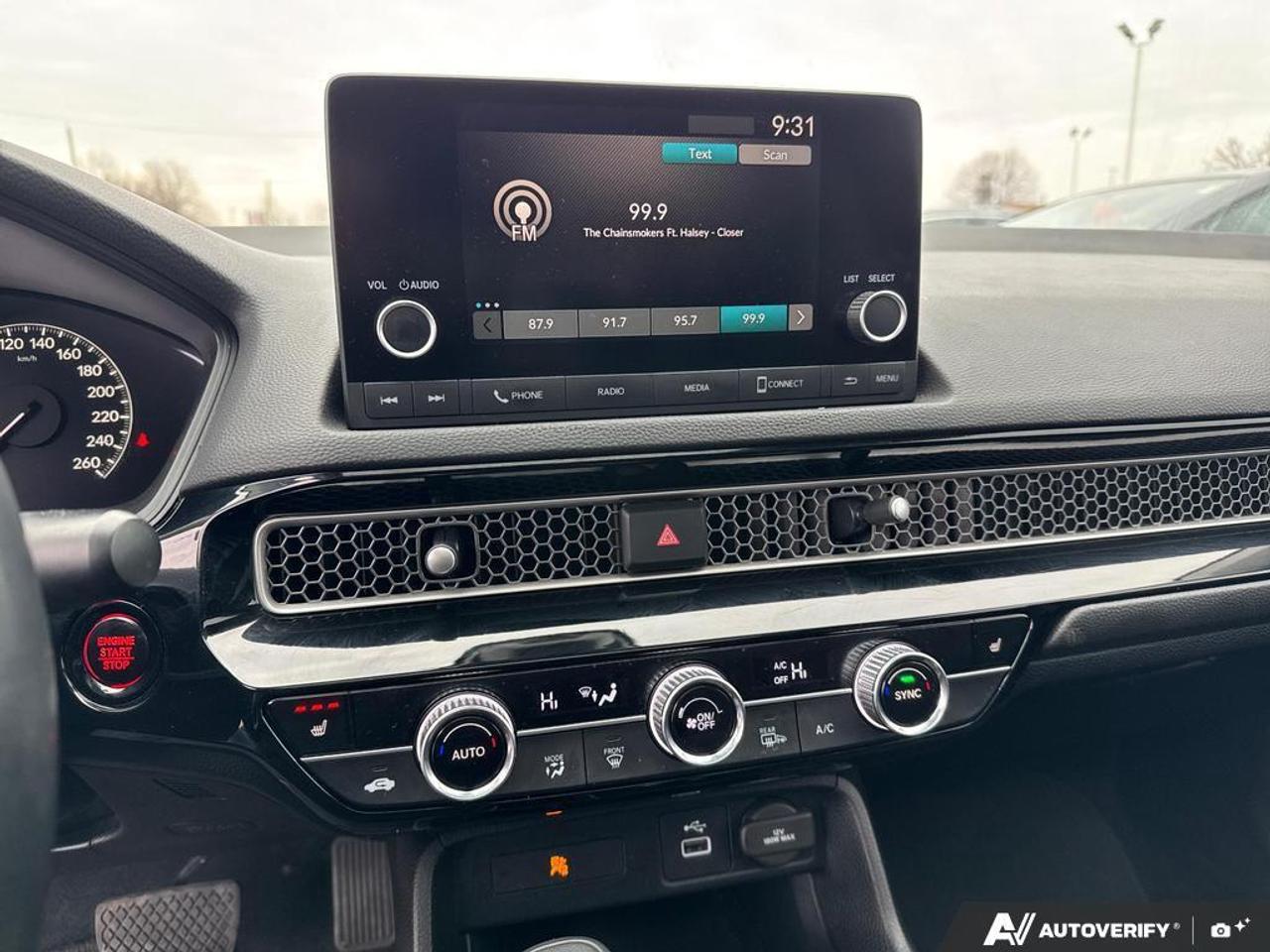 2024 Honda Civic Sedan EX CVT   SUNROOF   NO CLAIMS   ONE OWNER   CARPLAY Photo