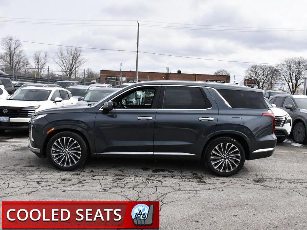 2023 Hyundai PALISADE Ultimate Calligraphy 7-Pass-Napp Leather  Captain Photo2