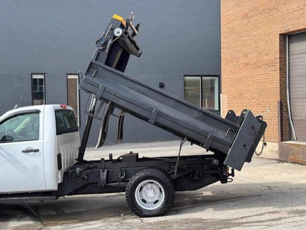 2012 Chevrolet Silverado 3500HD REGULAR CAB 9.5 FOOT DEL DUMP BOX-NEW TIRES-BRAKES Photo