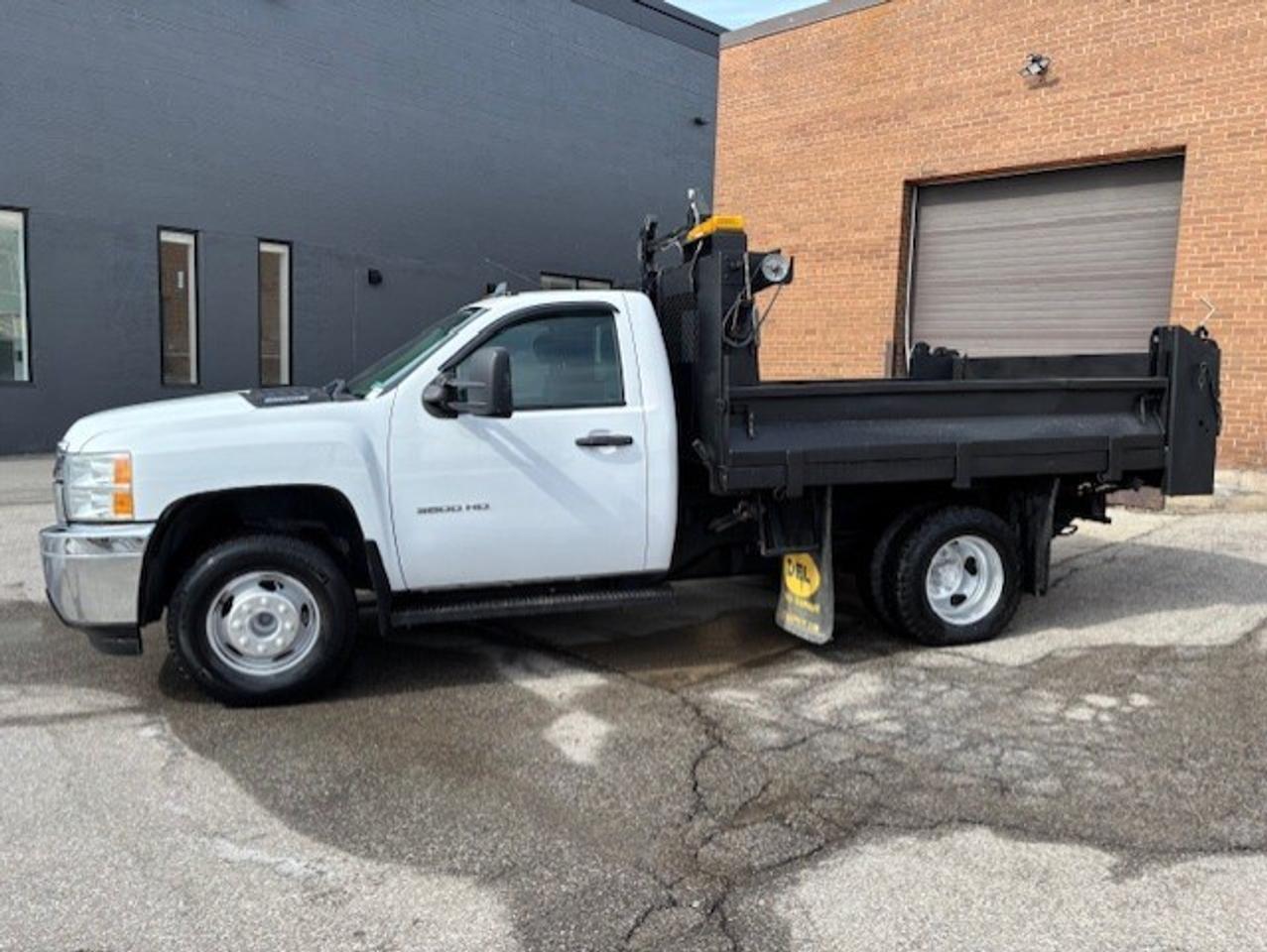 2012 Chevrolet Silverado 3500HD REGULAR CAB 9.5 FOOT DEL DUMP BOX-NEW TIRES-BRAKES Photo