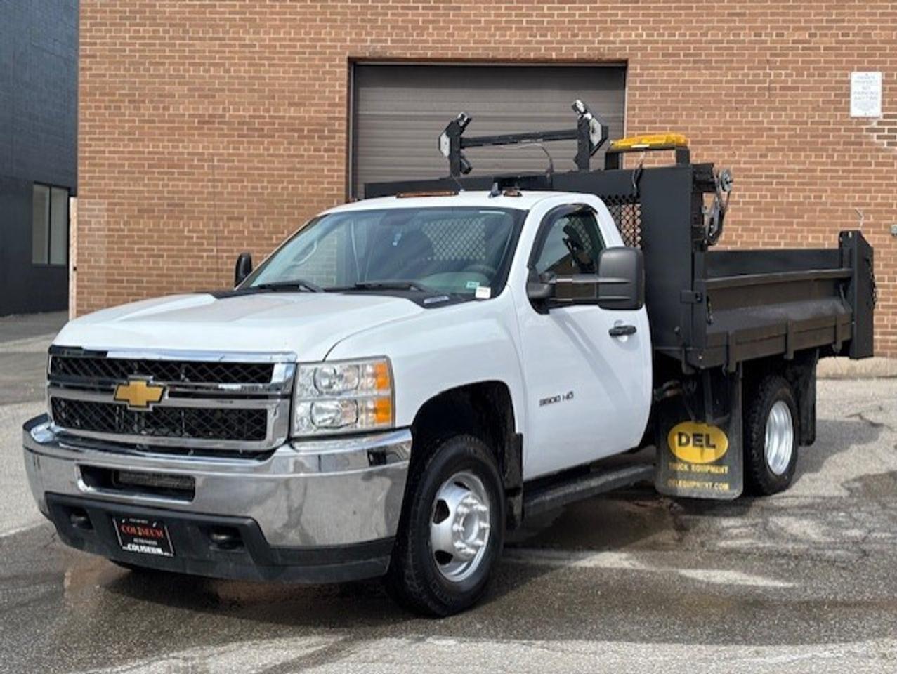 2012 Chevrolet Silverado 3500HD REGULAR CAB 9.5 FOOT DEL DUMP BOX-NEW TIRES-BRAKES Photo