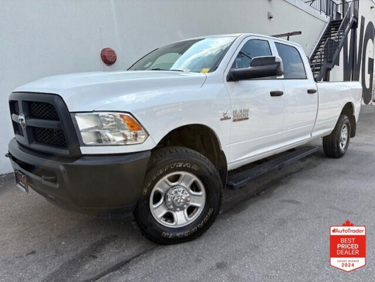 2016 RAM 3500 4WD 6.7L CUMMINS DIESEL-CREW CAB-LONG BOX-ONLY 74K Photo