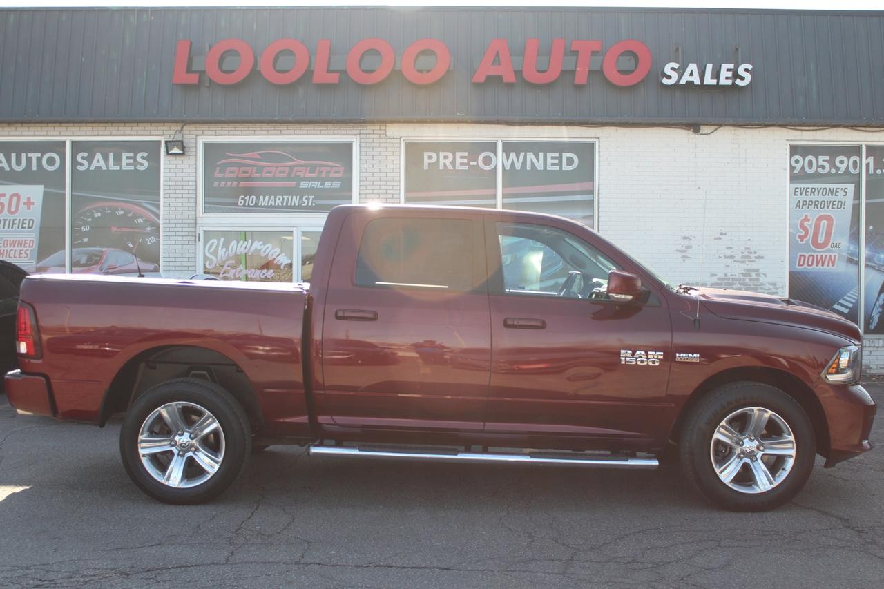 2018 RAM 1500 Sport Crew Cab 4WD Hemi Safety Included Photo
