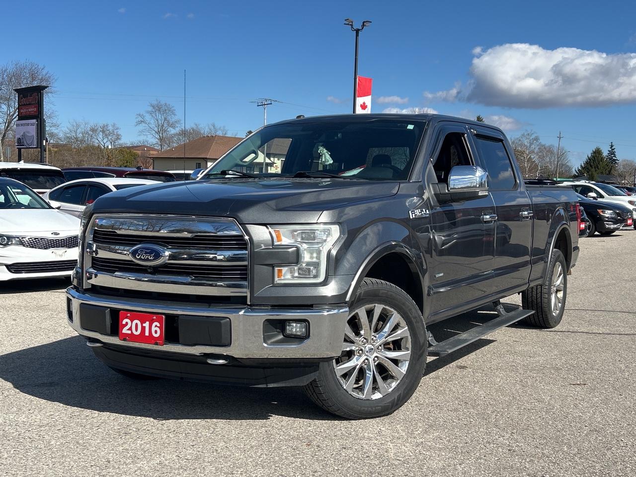 2016 Ford F-150 LARIAT, CLEAN CARFAX, HEATED/ COOLED LEATHER SEATS Photo