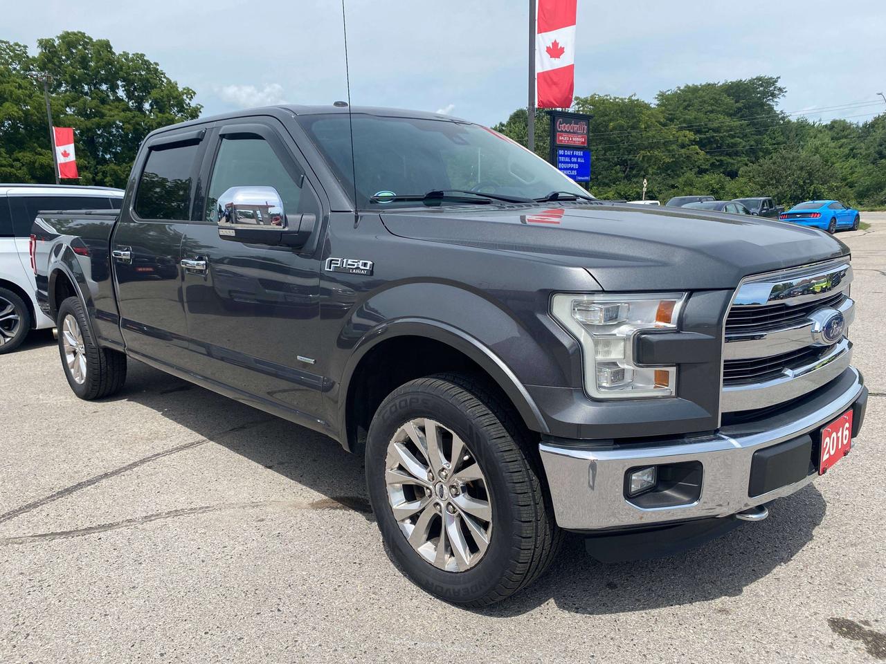 2016 Ford F-150 LARIAT, CLEAN CARFAX, HEATED/ COOLED LEATHER SEATS Photo