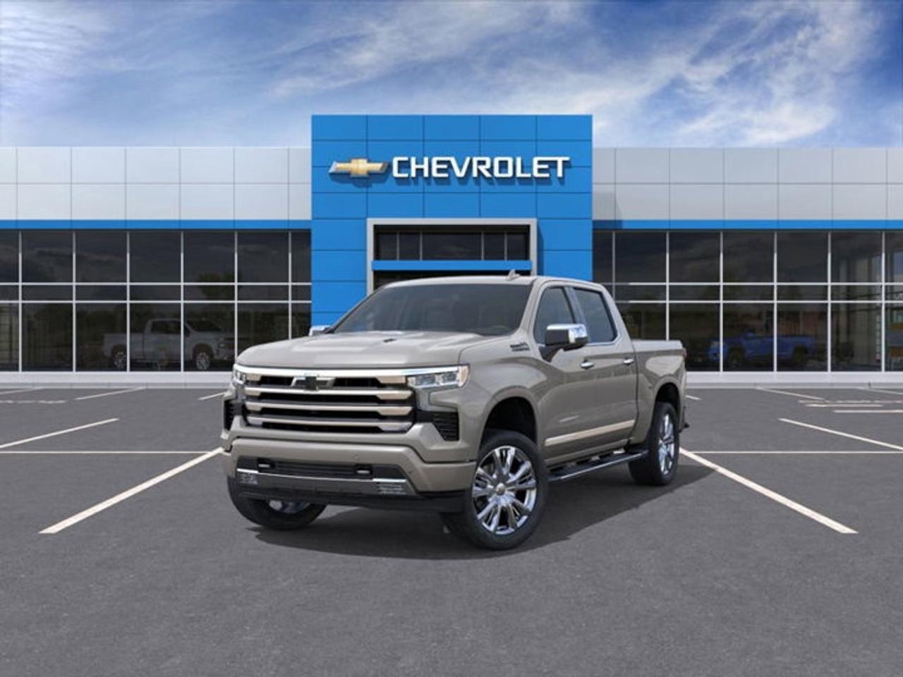 4WD Crew Cab 147 High Country, 10-Speed Automatic w/Paddle Shifters, Gas V8 6.2L/376