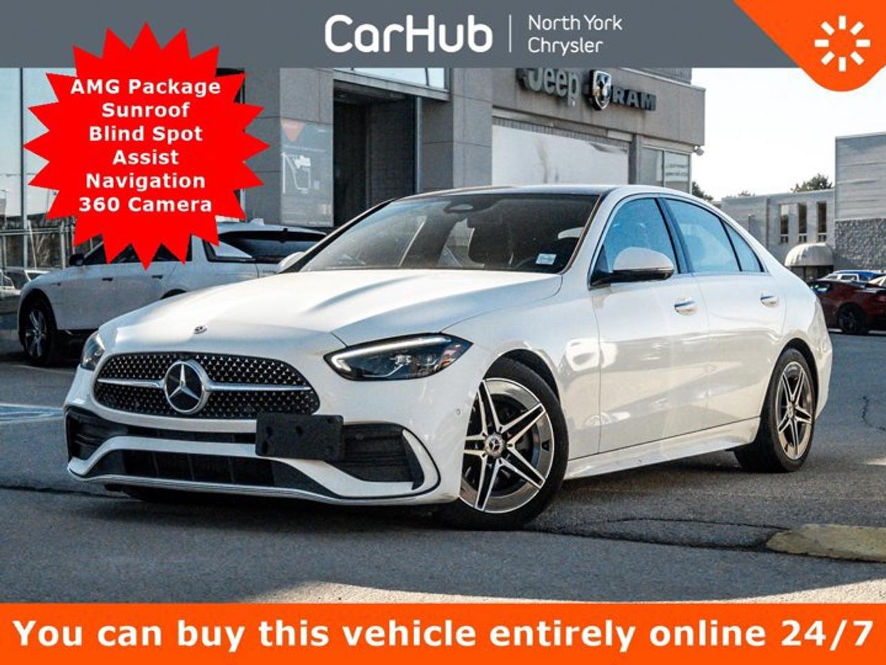 2022 Mercedes-Benz C-Class C 300 AMG Package Sunroof Blind Spot Assist Navi Photo