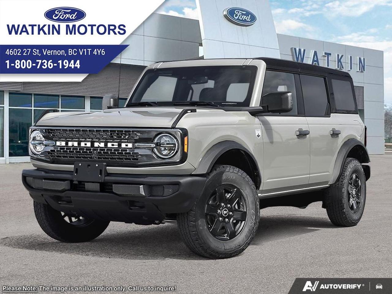New 2026 Ford Bronco Big Bend for sale in Vernon, BC